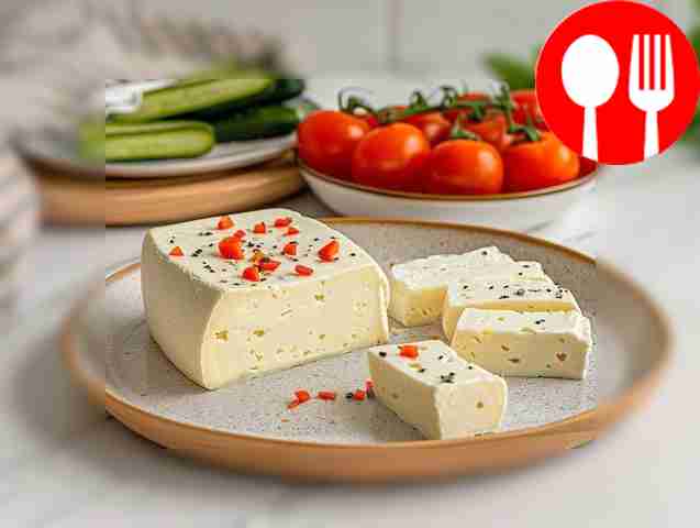 Homemade low-fat cheese