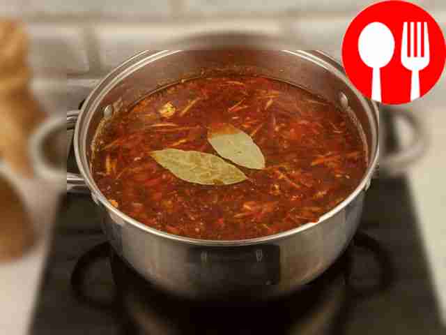 Add grated zucchini, sauerkraut (squeeze it...