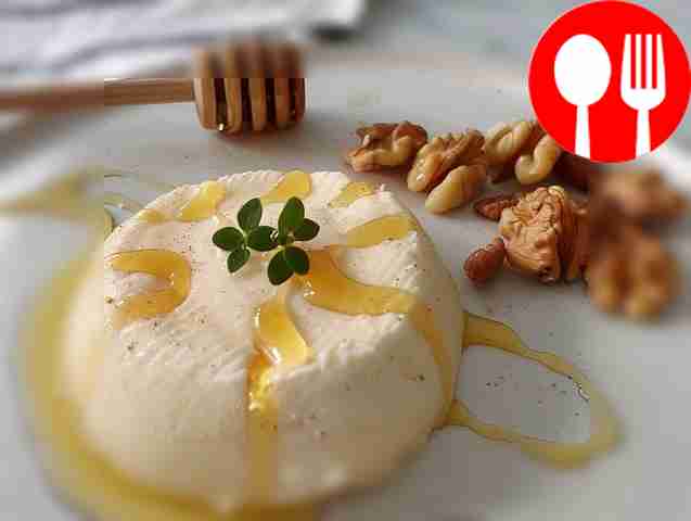 Полезный домашний сыр с грецкими орехами