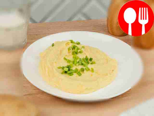 Картофельное пюре на молоке