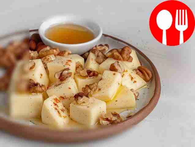 Homemade hard cheese