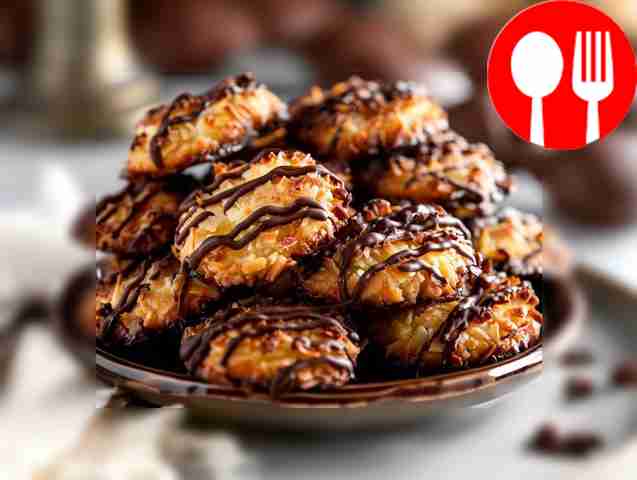 Домашнее кокосовое печенье