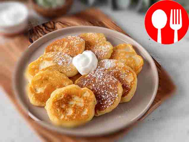 Аппетитные оладьи на кефире