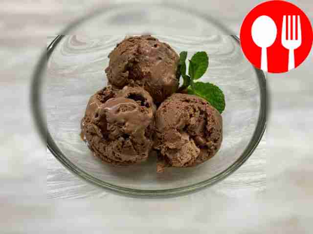 Домашнее шоколадное мороженое