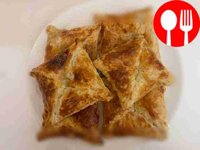 Вкусные хачапури из слоеного теста
