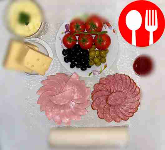 Cut both types of sausages. Rinse the...