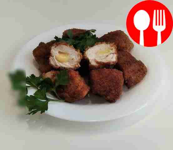 Куриные нагетсы с сыром пармезан