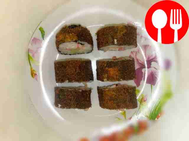 Shrimp tempura rolls