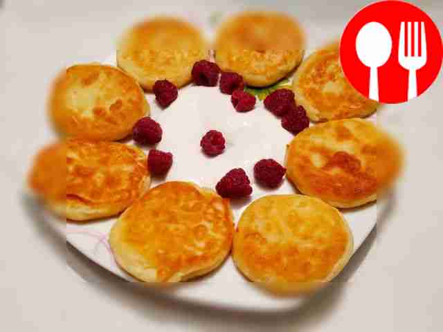 Классические пышные сырники из творога