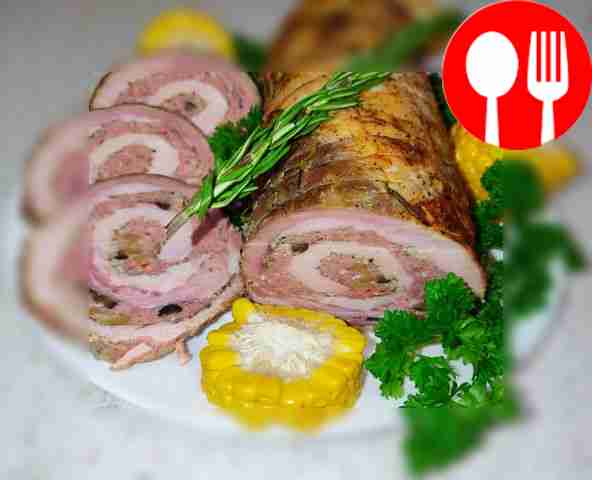 Мясной рулет порккетто