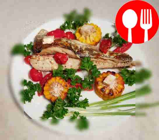 Tender pollock in the oven