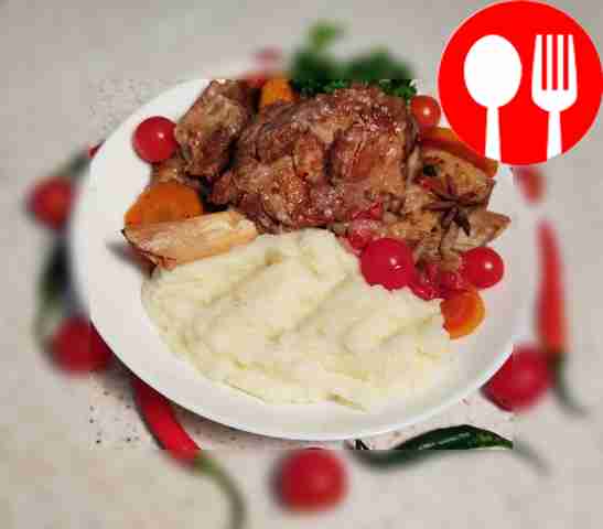 Сочные говяжьи ребрышки в мультиварке