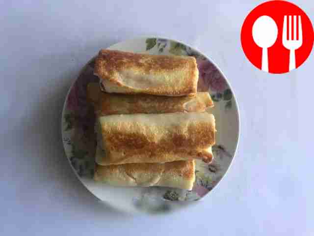 Pancakes with apples