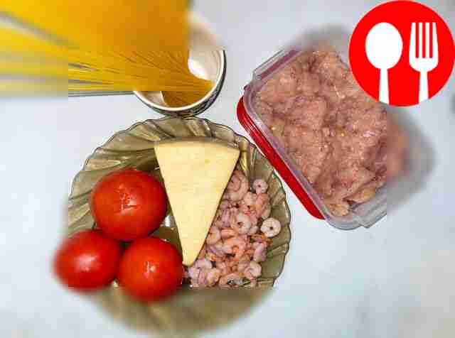 If you have frozen shrimp and minced meat,...