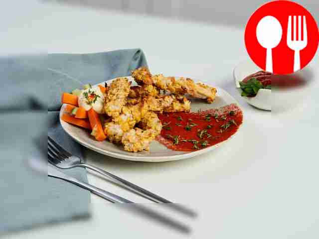 Куриные грудки в панировке