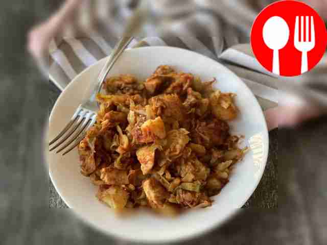 Рагу из картофеля и капусты