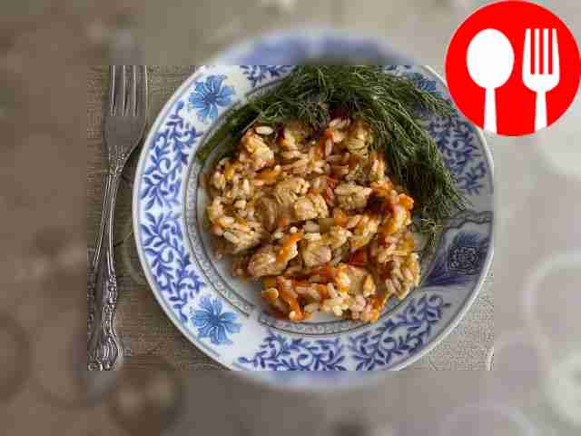 Жаркое с рисом «Семейный уют»