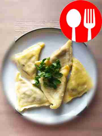 Тортелли с лесными грибами