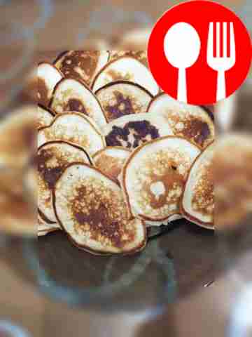 Пышные оладушки на кефире