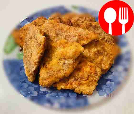 Chicken chops with paprika