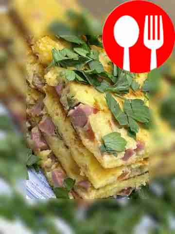 Flatbread pizza on a frying pan
