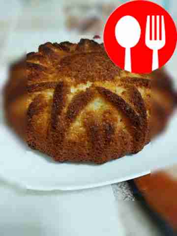 Яблочный пирог на сметане