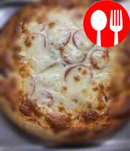 Пицца с балыком