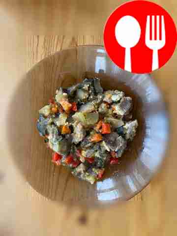 Овощное рагу с баклажанами Vegetable stew with eggplants