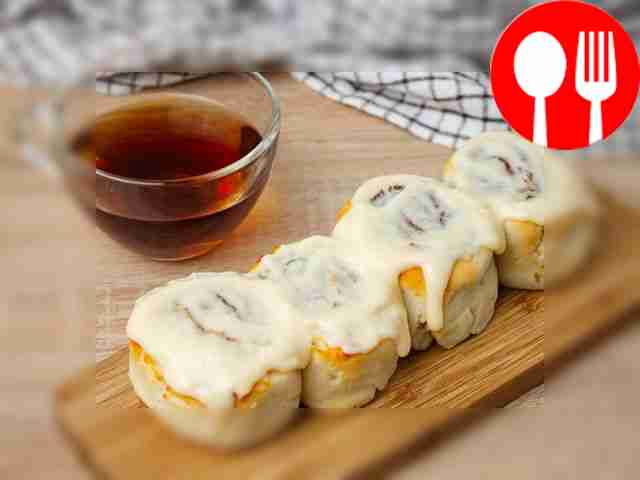 Синнабоны с сахарозаменителем и заварным кремом