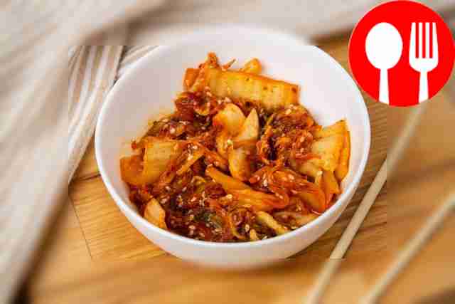 Жареный кимчи