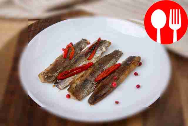 Жареная сардина в маринаде