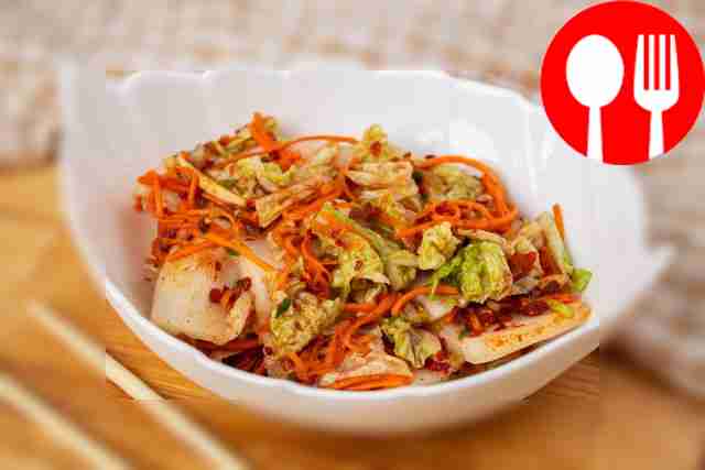 Простой кимчи с рыбным соусом