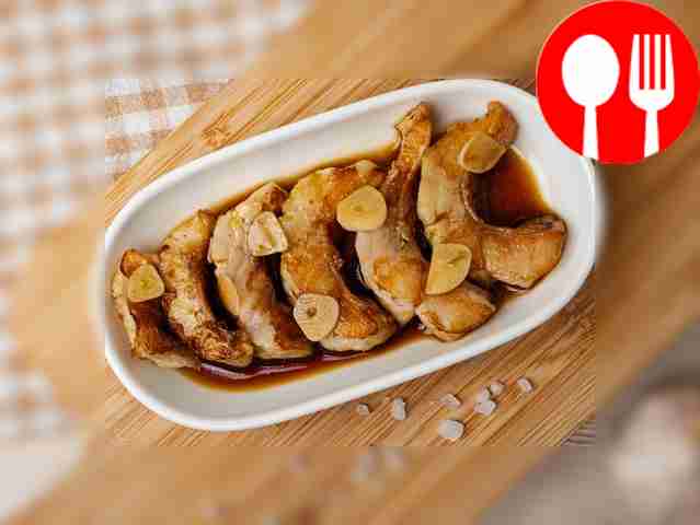 Маринованный морской окунь