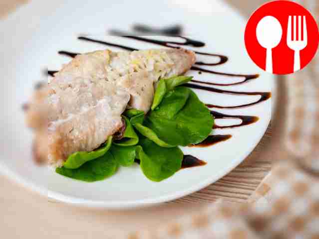 Окунь в микроволновке с солью Microwaved perch with salt