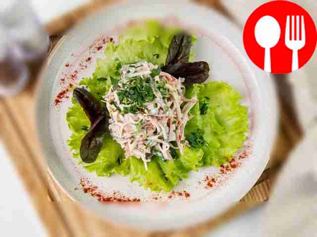 Салат «Узбекистан» с редькой