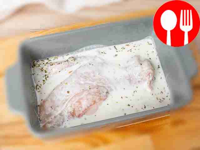 Place the perch in a baking dish and pour...