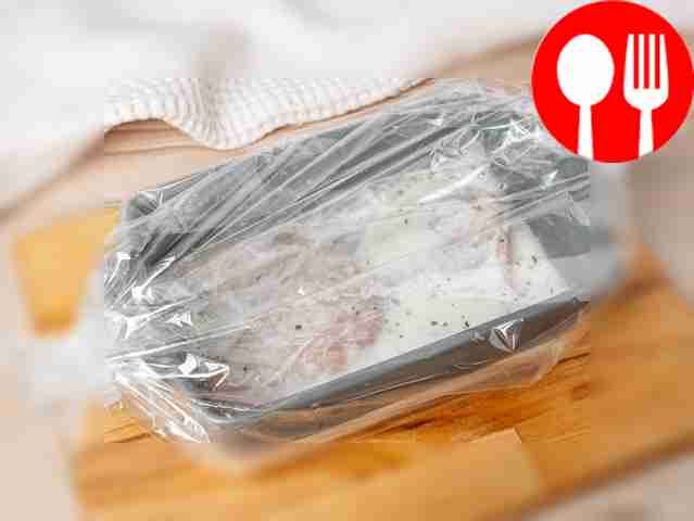 Place the pan in the baking sleeve. Cook the...