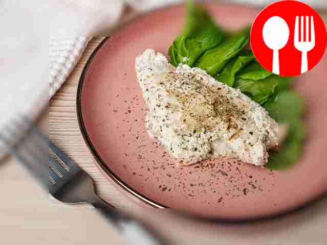 Serve the finished perch, garnished with...