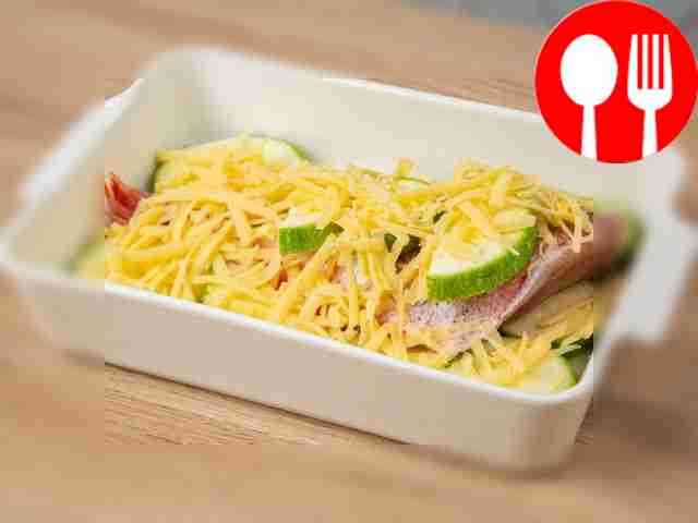 Place the perch in a suitable baking dish,...