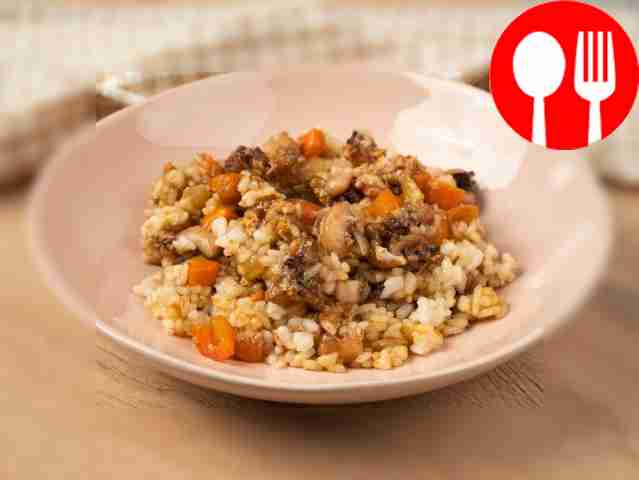 Тяхан с морепродуктами