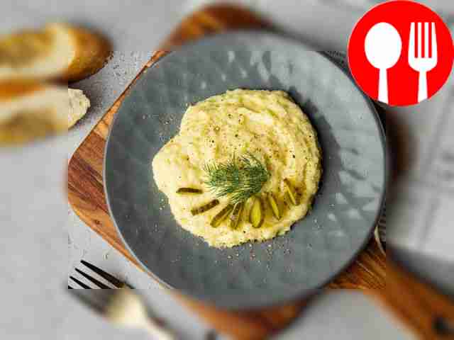 Пюре с картофелем и чесноком