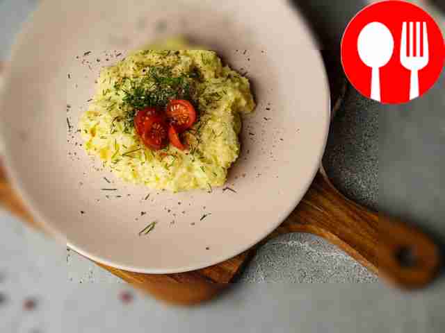 Быстрое картофельное пюре с мускатным орехом и молоком