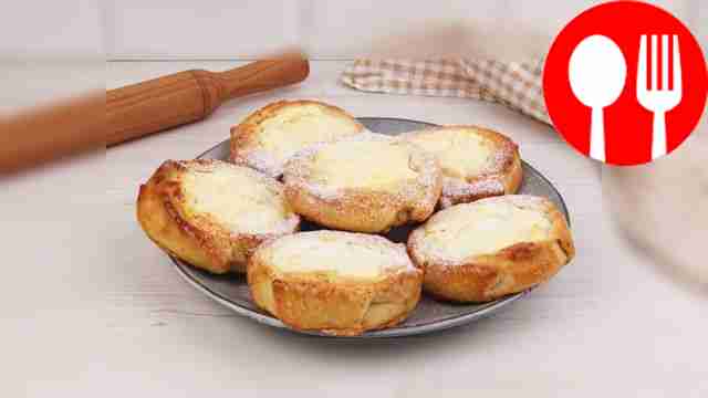 Ватрушки с творогом на кефире