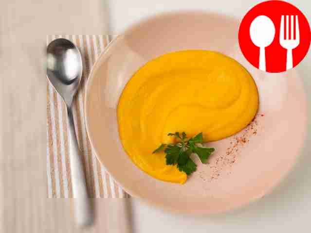 Морковное пюре с картофелем