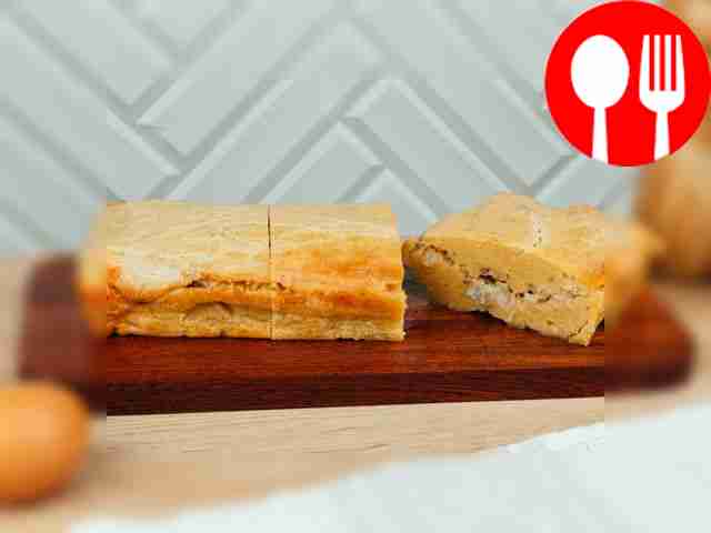 Рыбный пирог с майонезом