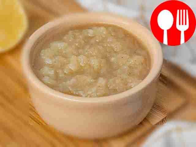 Пюре из груш с медом и лимоном