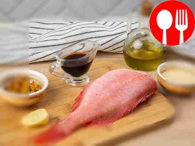 Remove scales from sea bass; remove the head,...
