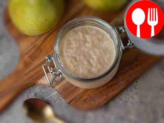 Пюре со сгущенным молоком