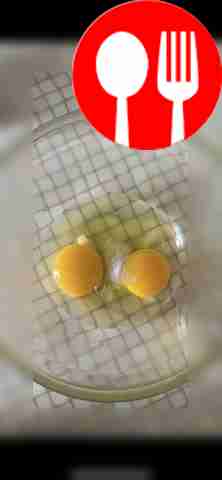 Add 2 eggs and salt to a bowl and beat well.