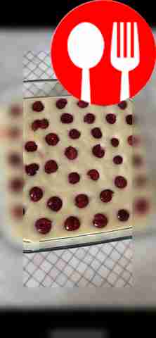 Add the berries, lightly stamping them into...